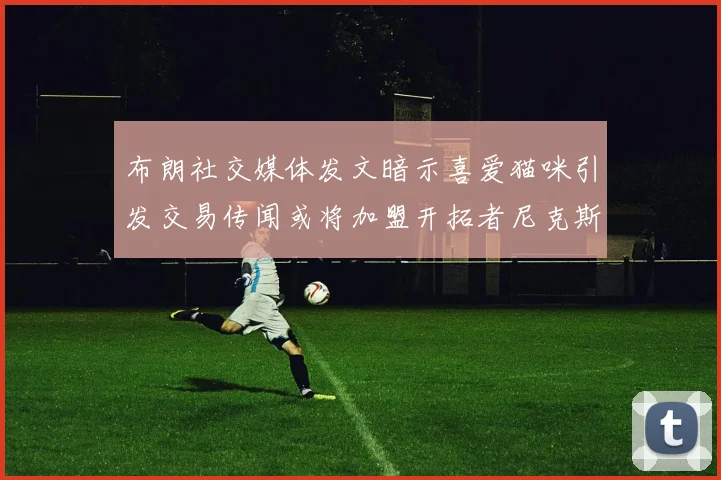布朗社交媒体发文暗示喜爱猫咪引发交易传闻或将加盟开拓者尼克斯雷霆湖人